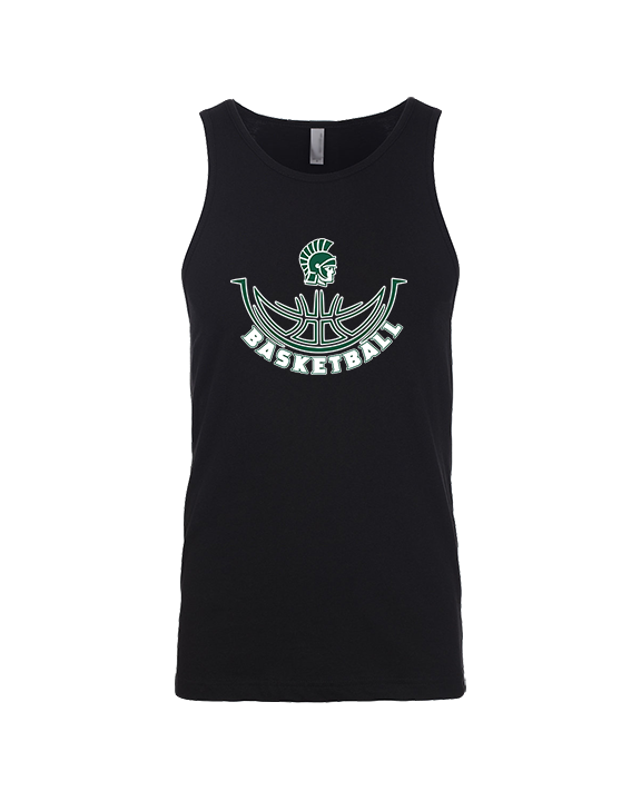 Athens Academy Basketball Outline - Tank Top
