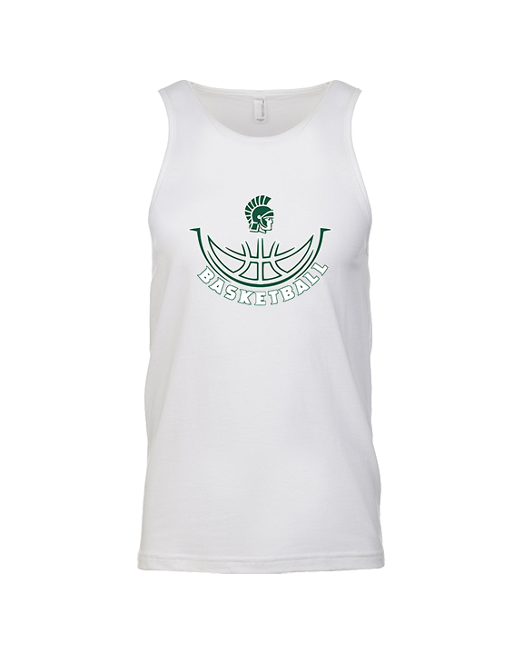 Athens Academy Basketball Outline - Tank Top