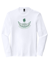 Athens Academy Basketball Outline - Tri-Blend Long Sleeve
