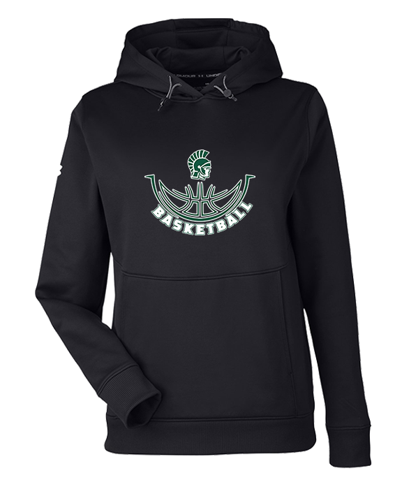 Athens Academy Basketball Outline - Under Armour Ladies Storm Fleece