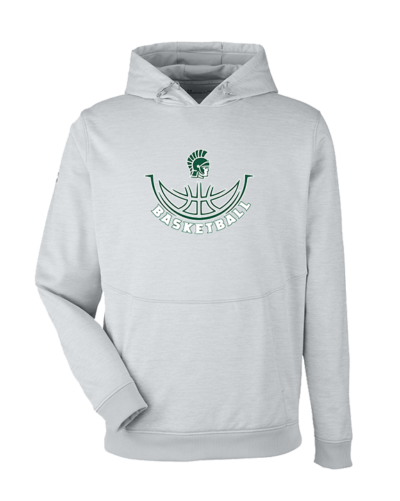 Athens Academy Basketball Outline - Under Armour Mens Storm Fleece