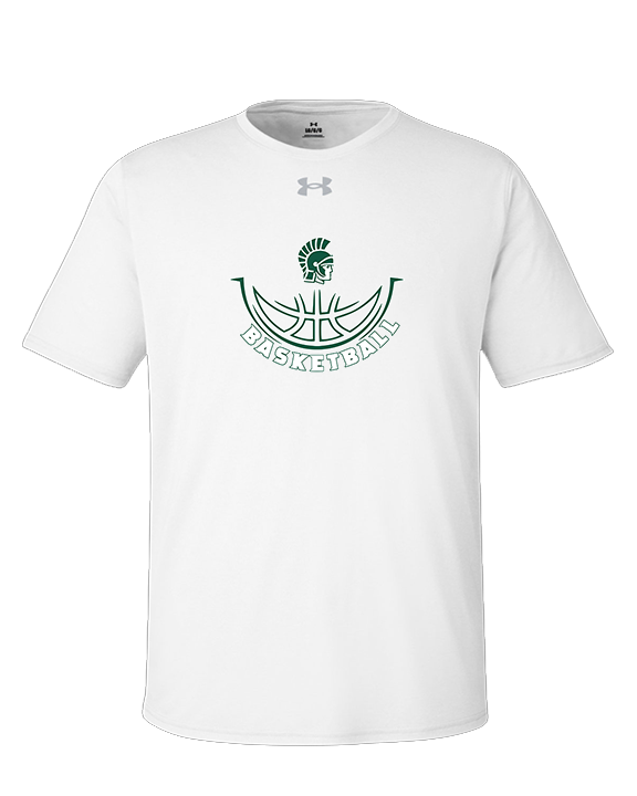 Athens Academy Basketball Outline - Under Armour Mens Team Tech T-Shirt