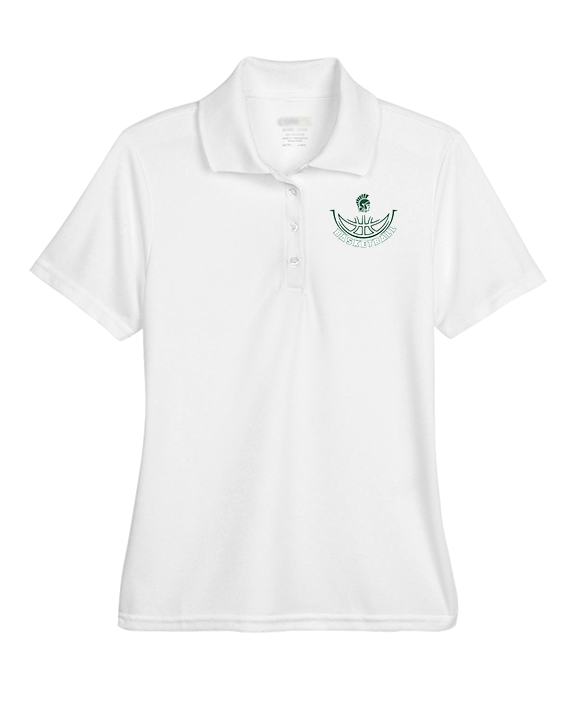 Athens Academy Basketball Outline - Womens Polo