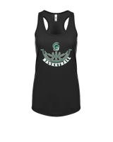 Athens Academy Basketball Outline - Womens Tank Top