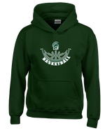 Athens Academy Basketball Outline - Youth Hoodie