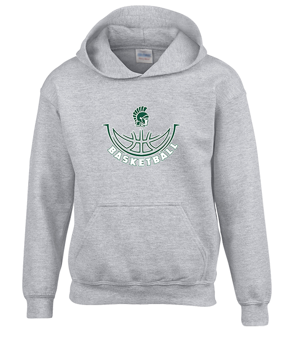 Athens Academy Basketball Outline - Youth Hoodie