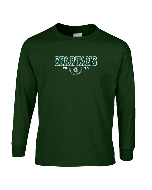 Athens Academy Basketball Swoop - Cotton Longsleeve