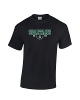 Athens Academy Basketball Swoop - Cotton T-Shirt