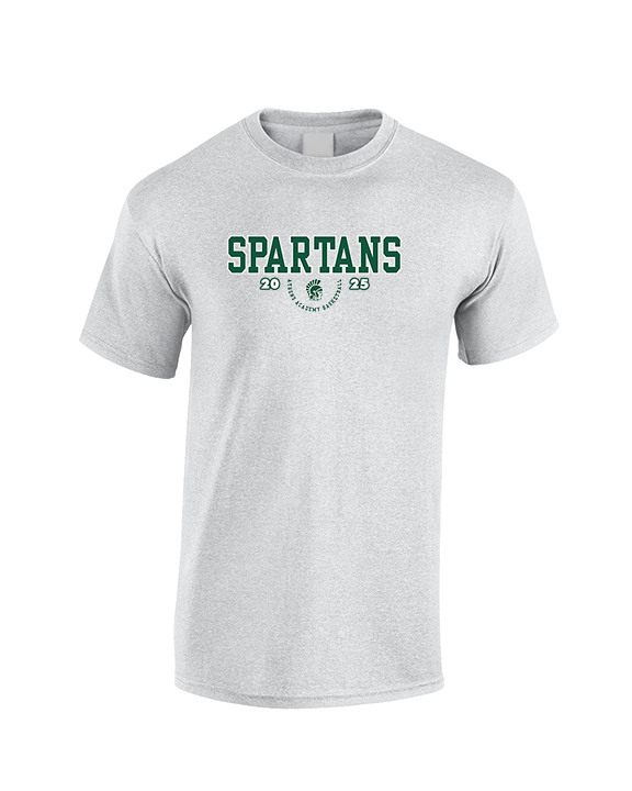 Athens Academy Basketball Swoop - Cotton T-Shirt