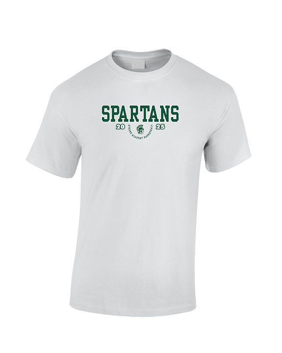 Athens Academy Basketball Swoop - Cotton T-Shirt