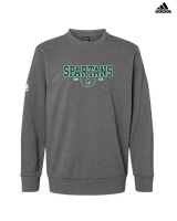 Athens Academy Basketball Swoop - Mens Adidas Crewneck