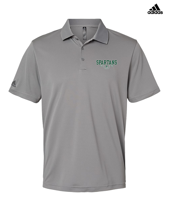 Athens Academy Basketball Swoop - Mens Adidas Polo