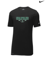 Athens Academy Basketball Swoop - Mens Nike Cotton Poly Tee