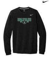 Athens Academy Basketball Swoop - Mens Nike Crewneck