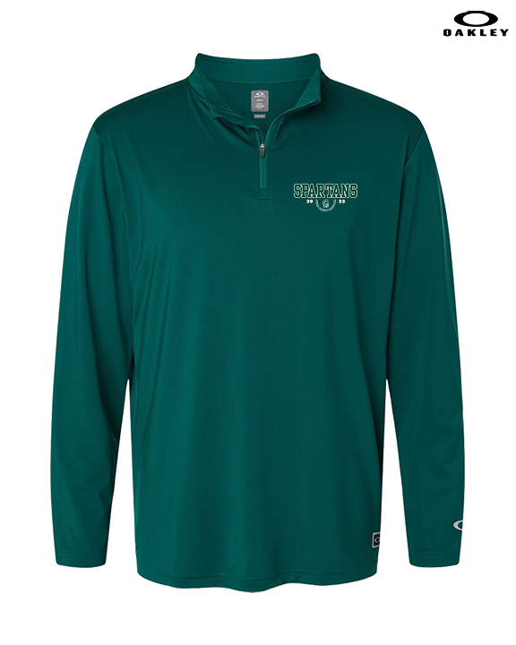 Athens Academy Basketball Swoop - Mens Oakley Quarter Zip