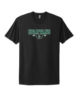 Athens Academy Basketball Swoop - Mens Select Cotton T-Shirt
