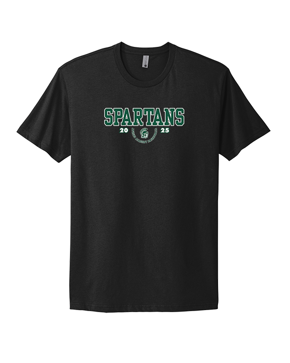 Athens Academy Basketball Swoop - Mens Select Cotton T-Shirt
