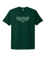 Athens Academy Basketball Swoop - Mens Select Cotton T-Shirt