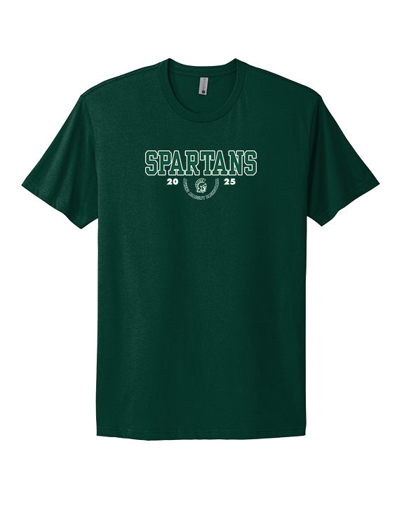 Athens Academy Basketball Swoop - Mens Select Cotton T-Shirt