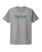 Athens Academy Basketball Swoop - Mens Select Cotton T-Shirt
