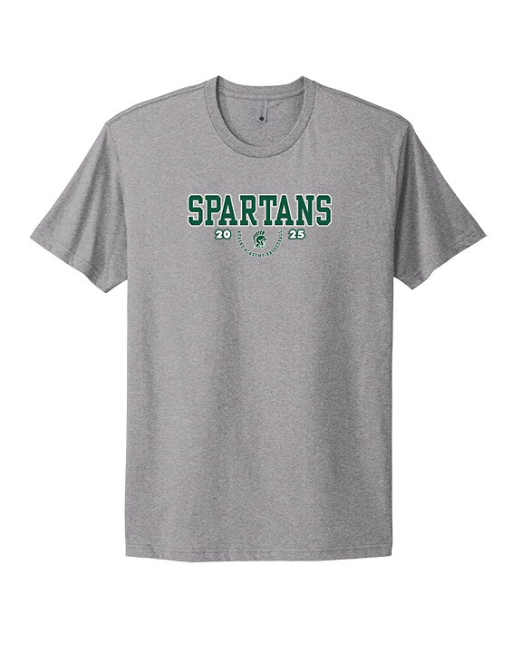 Athens Academy Basketball Swoop - Mens Select Cotton T-Shirt