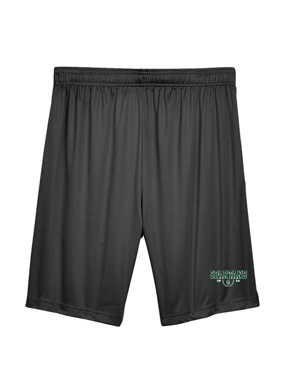 Athens Academy Basketball Swoop - Mens Training Shorts with Pockets