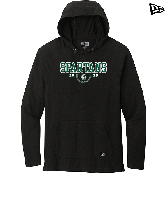 Athens Academy Basketball Swoop - New Era Tri-Blend Hoodie