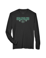Athens Academy Basketball Swoop - Performance Longsleeve
