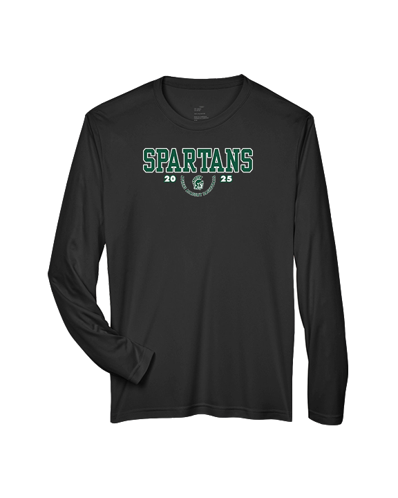 Athens Academy Basketball Swoop - Performance Longsleeve