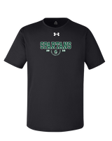 Athens Academy Basketball Swoop - Under Armour Mens Team Tech T-Shirt