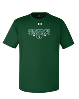 Athens Academy Basketball Swoop - Under Armour Mens Team Tech T-Shirt