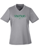 Athens Academy Basketball Swoop - Womens Performance Shirt