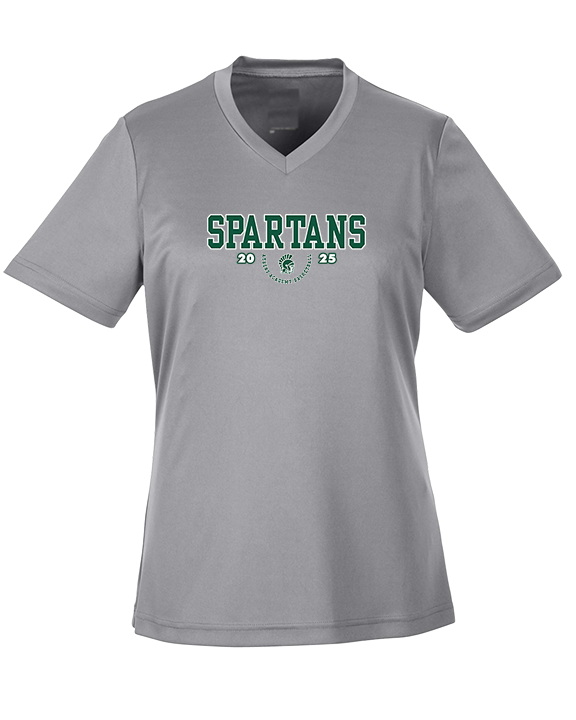 Athens Academy Basketball Swoop - Womens Performance Shirt