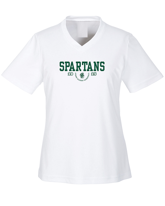 Athens Academy Basketball Swoop - Womens Performance Shirt