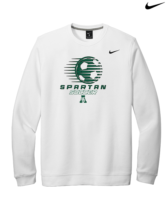 Athens Academy Soccer Ball - Mens Nike Crewneck