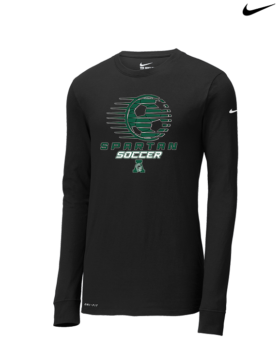 Athens Academy Soccer Ball - Mens Nike Longsleeve