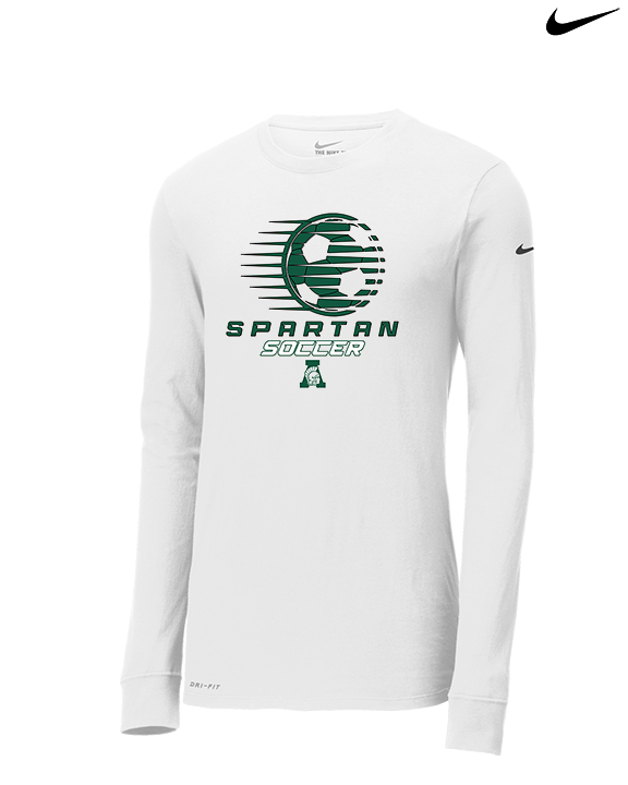 Athens Academy Soccer Ball - Mens Nike Longsleeve