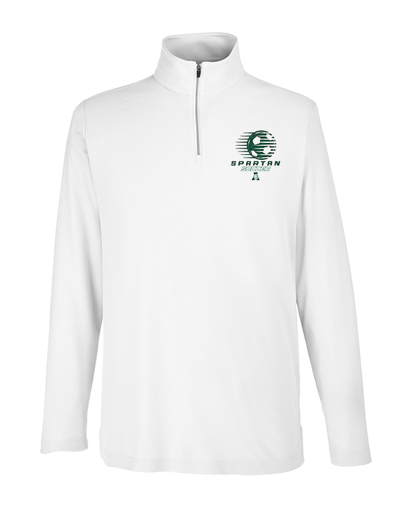 Athens Academy Soccer Ball - Mens Quarter Zip
