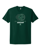 Athens Academy Soccer Ball - Mens Select Cotton T-Shirt