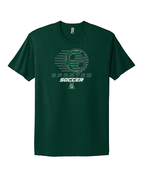 Athens Academy Soccer Ball - Mens Select Cotton T-Shirt
