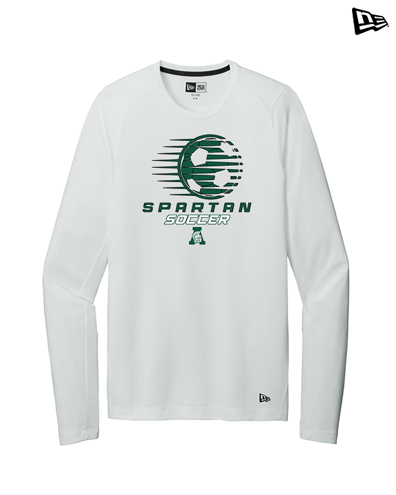 Athens Academy Soccer Ball - New Era Performance Long Sleeve