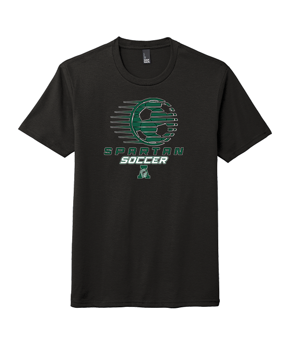 Athens Academy Soccer Ball - Tri-Blend Shirt