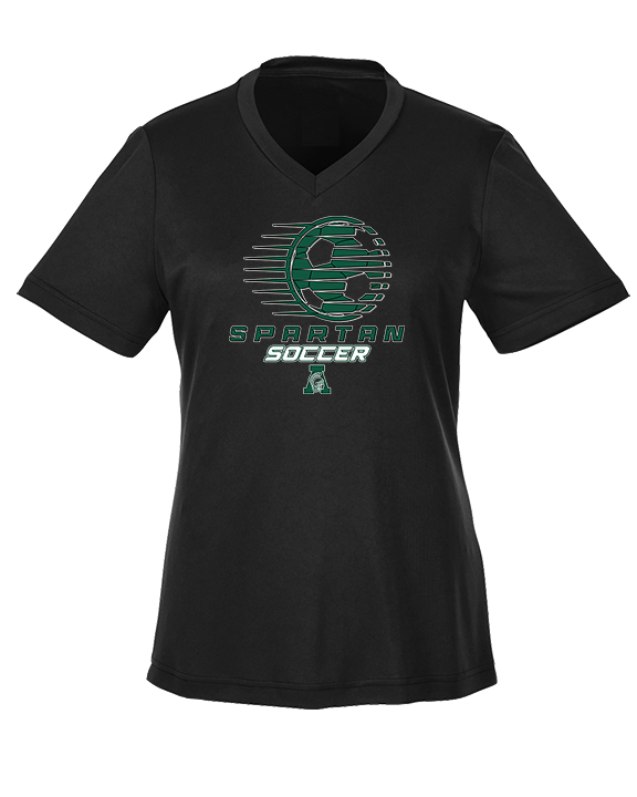 Athens Academy Soccer Ball - Womens Performance Shirt