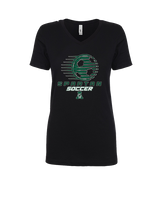 Athens Academy Soccer Ball - Womens Vneck