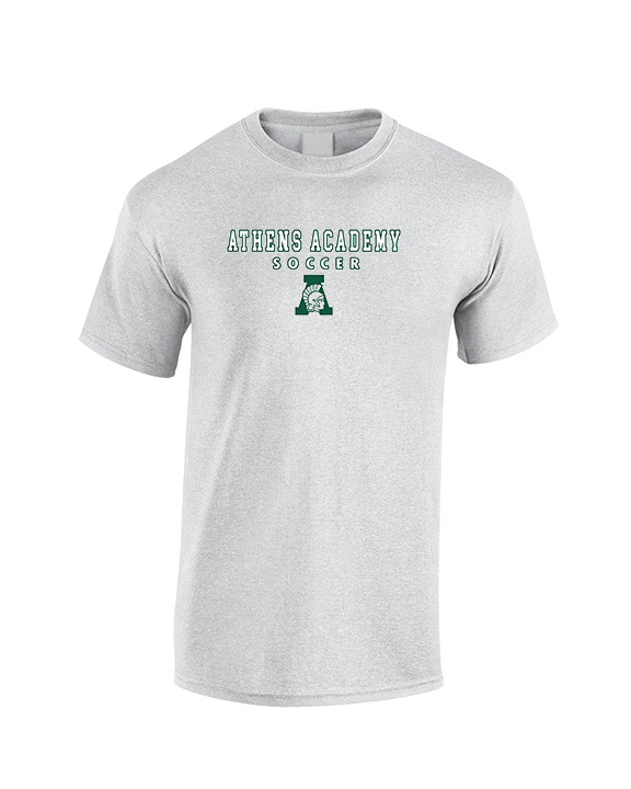 Athens Academy Soccer Block - Cotton T-Shirt