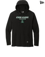 Athens Academy Soccer Block - New Era Tri-Blend Hoodie