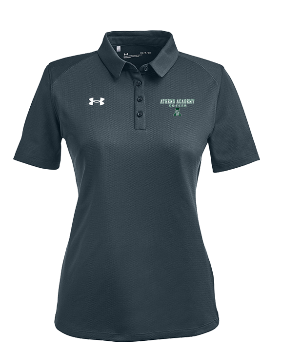 Athens Academy Soccer Block - Under Armour Ladies Tech Polo
