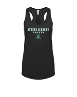 Athens Academy Soccer Block - Womens Tank Top