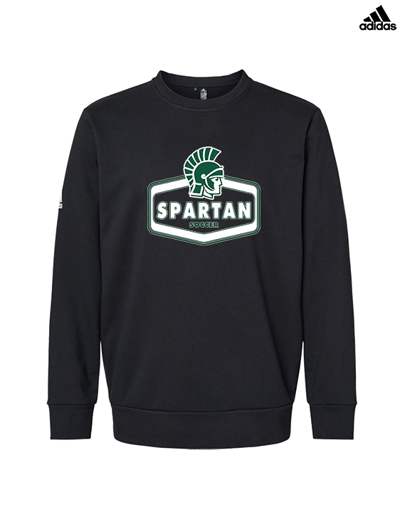 Athens Academy Soccer Board - Mens Adidas Crewneck