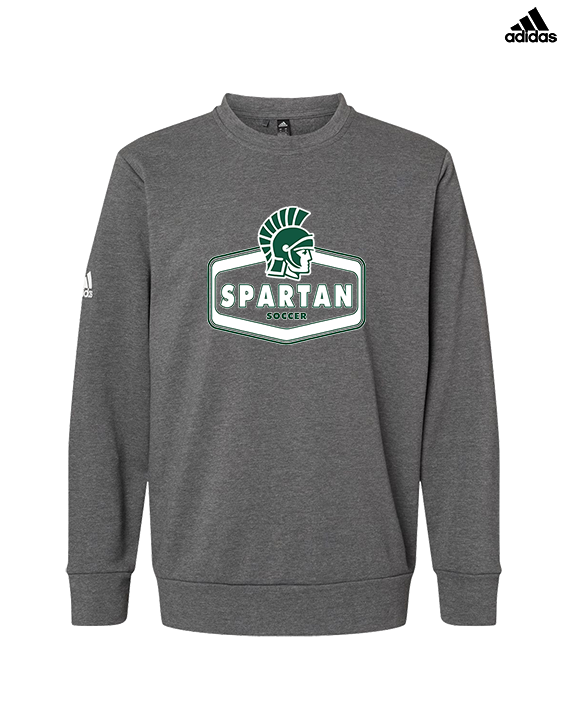 Athens Academy Soccer Board - Mens Adidas Crewneck